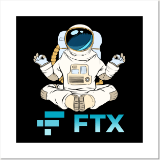 FTX US  Crypto Cryptocurrency FTX  coin token Posters and Art